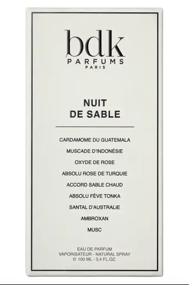 Nuit de Sable by BDK Parfums - Image 2